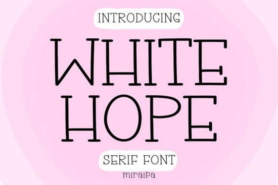 White Hope Font